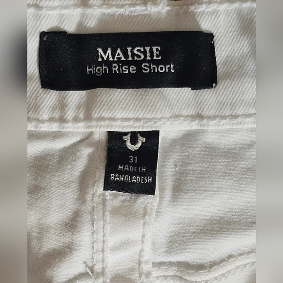 NWT True Religion "Maisie" High Rise Short - Picture 2 of 4